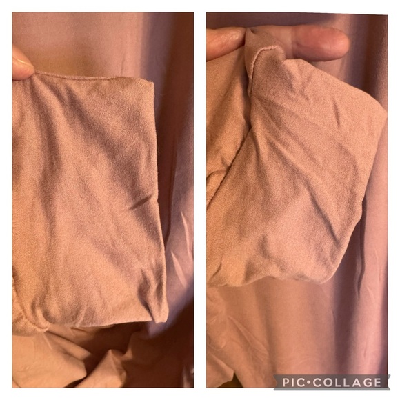 NWT Women’s Plus Size Bae City Dry Rose (Pink) Soft Joggers with Gold Zippers 2X - Picture 6 of 16